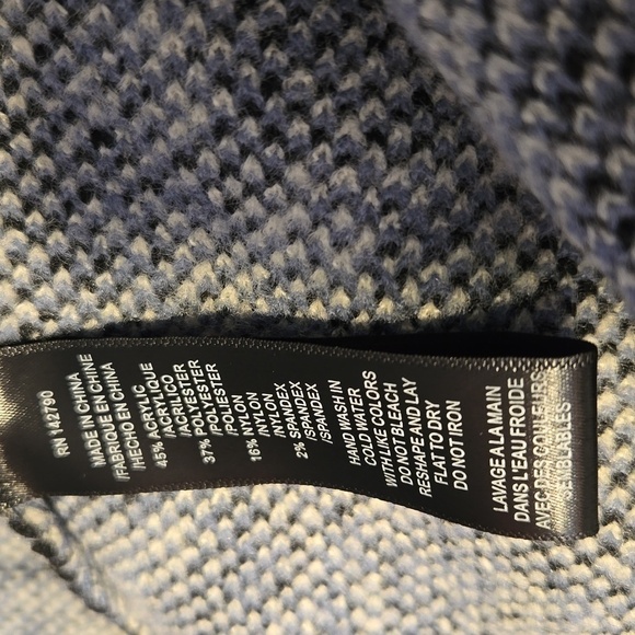 Maxsport Open Front Patch Pocket Full Length Duster Cardigan Coat Size M - Picture 12 of 14